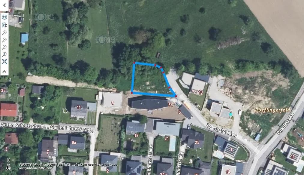 Grundstück kaufen in Linz Land – 770 m²