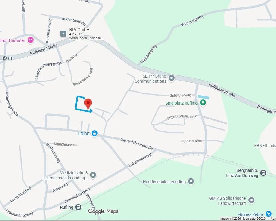 Grundstück kaufen in Linz Land – 770 m² – Bild 2 von 4