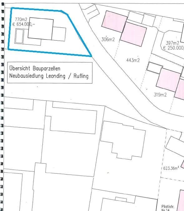 Grundstück kaufen in Linz Land – 770 m² – Bild 4 von 4