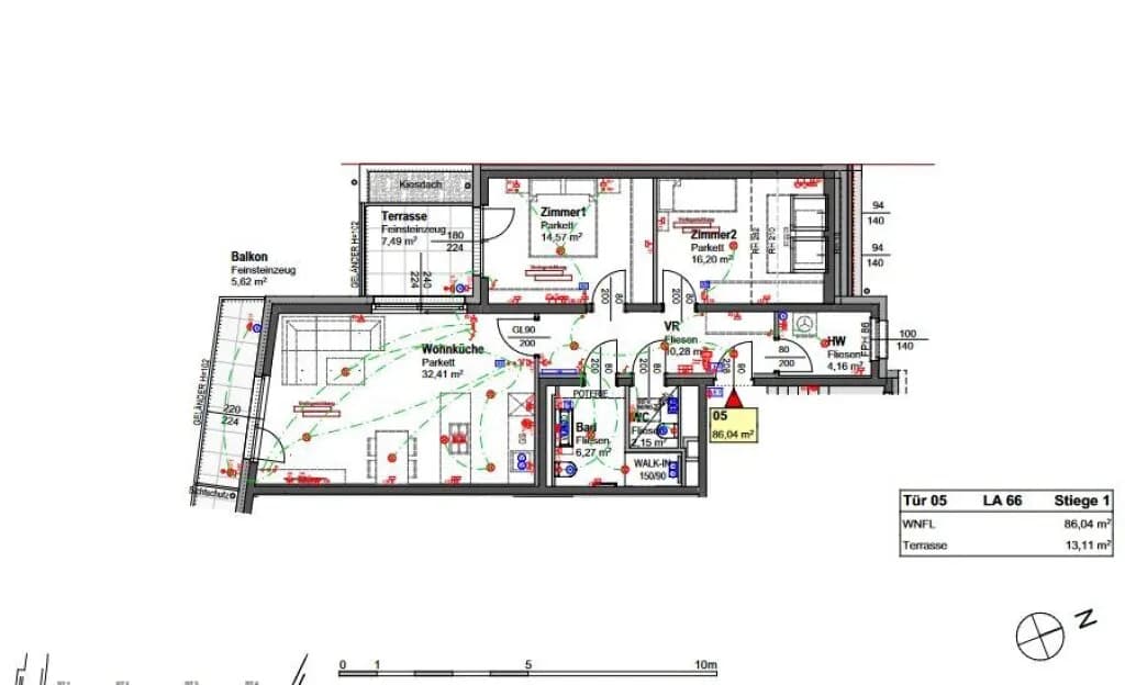 3-Zimmer-Wohnung kaufen in Wien – 86,04 m², € 689.900 – Bild 5 von 7