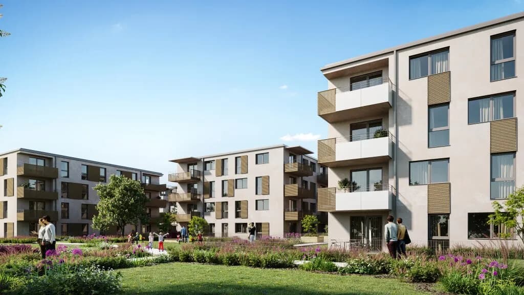 3-Zimmer-Wohnung mieten in Sankt Pölten – 71,42 m², € 903