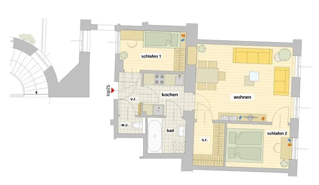 3-Zimmer-Wohnung kaufen in Wien – 54,02 m², € 315.000 – Bild 17 von 17