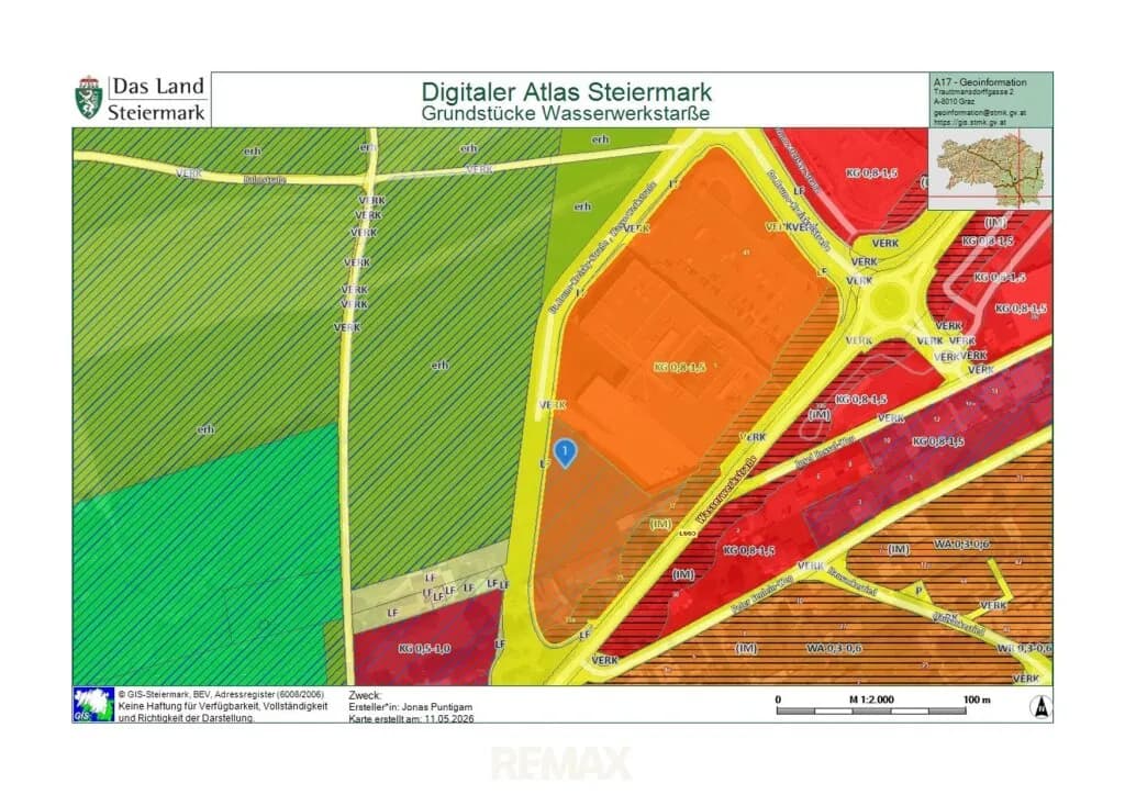Grundstück kaufen in Leibnitz – 1 339 m², € 188.000 – Bild 2 von 2