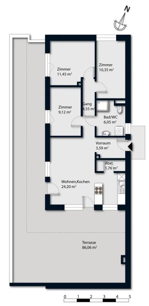 4-Zimmer-Wohnung kaufen in Graz – 71,07 m², € 339.900 – Bild 19 von 19