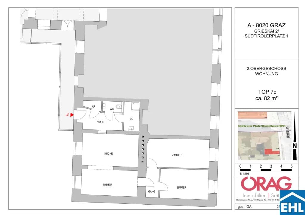 4-Zimmer-Wohnung mieten in Graz – 82,41 m², € 1.195 – Bild 7 von 7