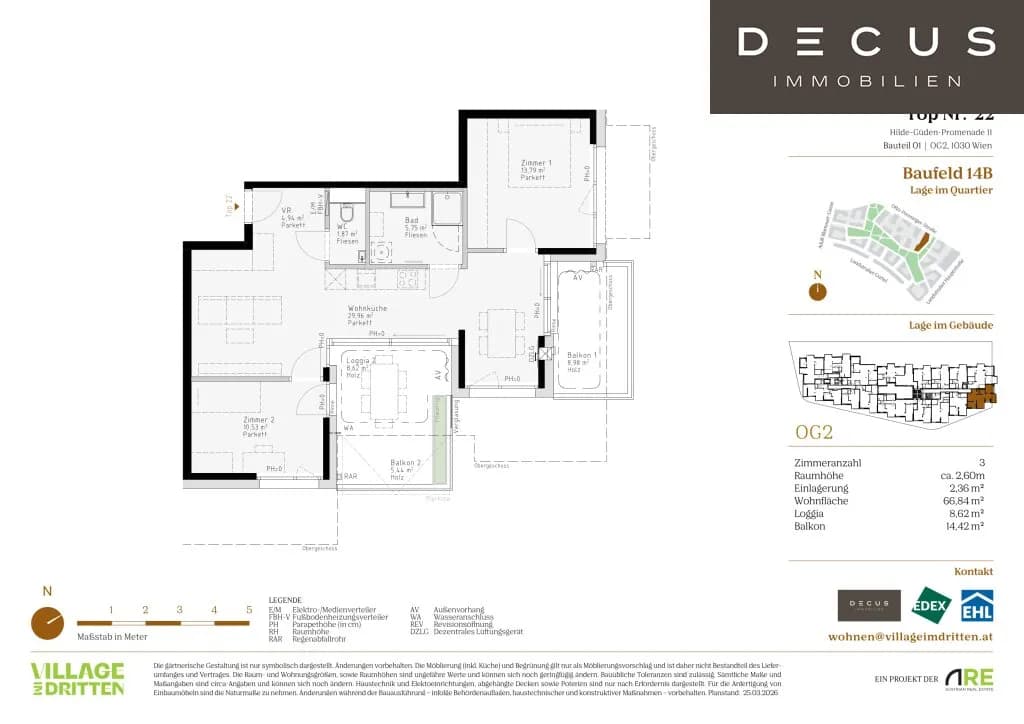 Immobilie kaufen in Wien – 66,84 m², € 474.000 – Bild 6 von 6