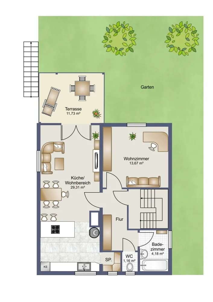 4-Zimmer-Haus kaufen in Bregenz – 127 m², € 645.000 – Bild 2 von 9
