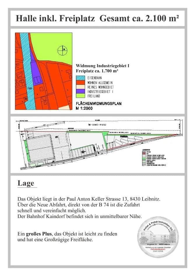 Gewerbeimmobilie mieten in Leibnitz – 2 050 m² – Bild 2 von 8