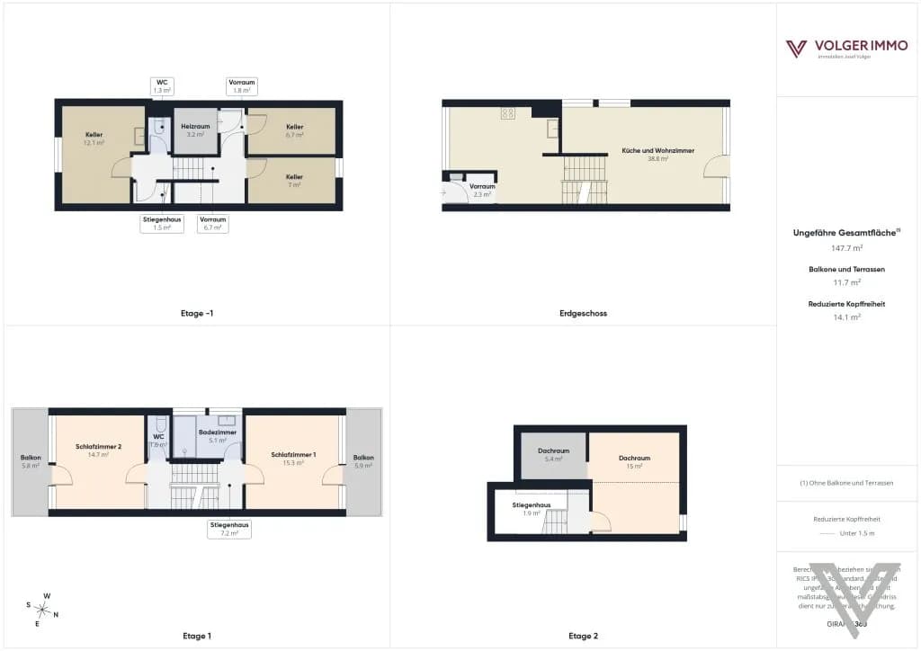 4-Zimmer-Haus kaufen in Zell am See – 147 m², € 549.000 – Bild 24 von 24