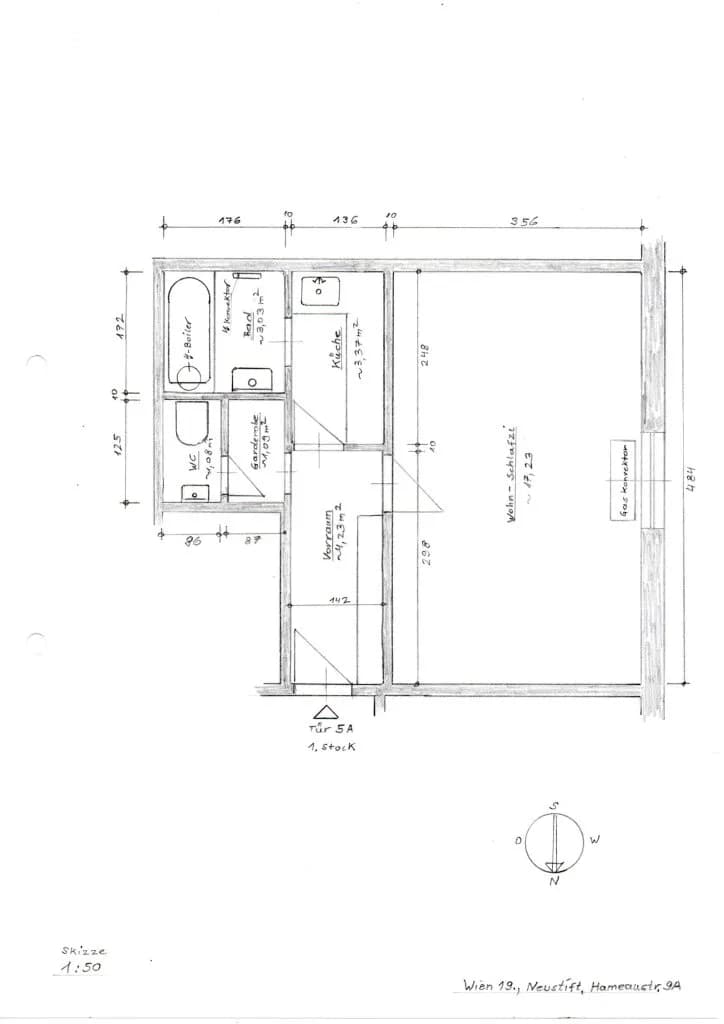 1-Zimmer-Wohnung kaufen in Wien – 32 m², € 145.000 – Bild 14 von 14