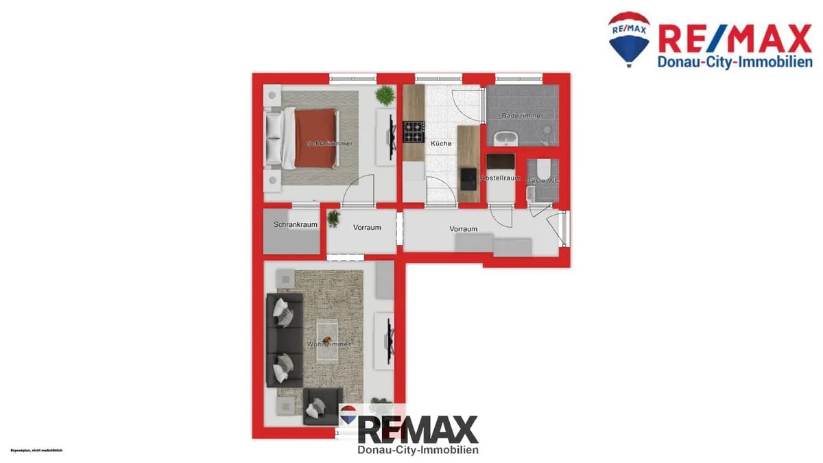 2-Zimmer-Wohnung kaufen in Mödling – 54 m², € 238.000 – Bild 17 von 19