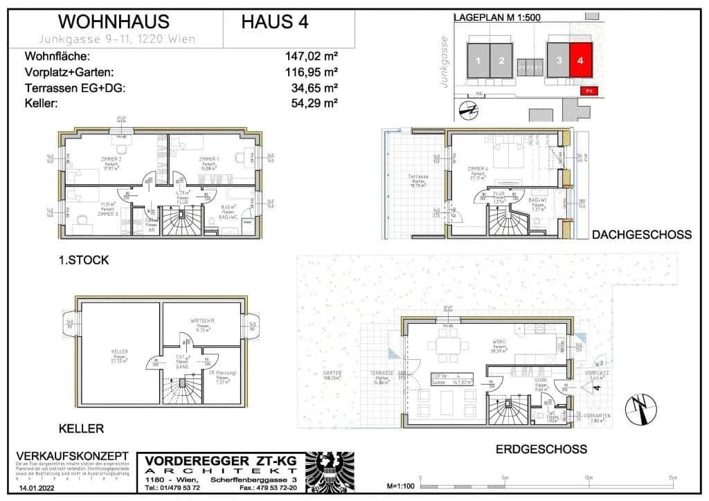 5-Zimmer-Haus kaufen in Wien – 147,02 m², € 779.000 – Bild 22 von 28