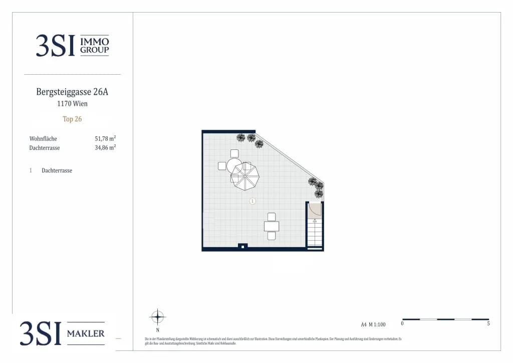 2-Zimmer-Wohnung kaufen in Wien – 51,78 m², € 329.000 – Bild 11 von 11