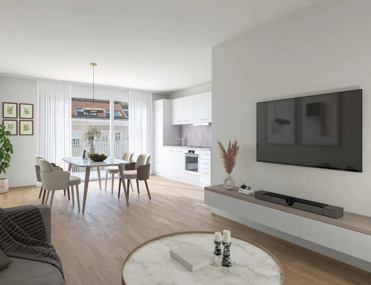 2-Zimmer-Wohnung kaufen in Wien – 43,94 m², € 329.000