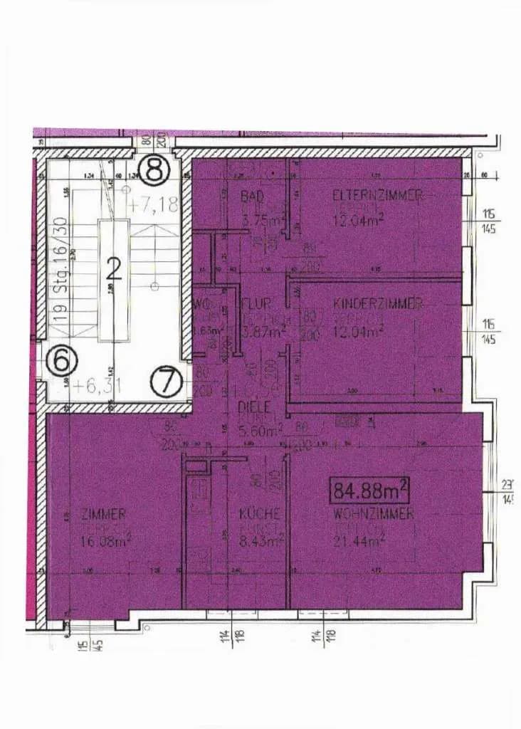 4-Zimmer-Wohnung mieten in Melk – 84,88 m², € 760 – Bild 7 von 7