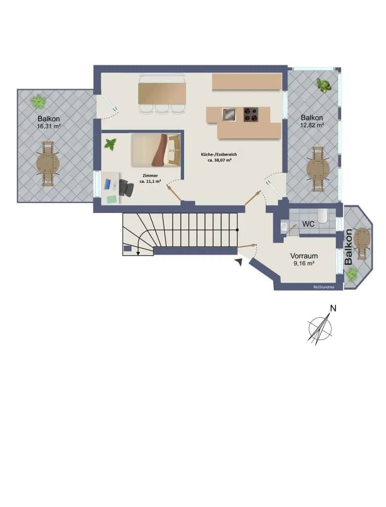 Wohnung kaufen in Graz – 181,19 m², € 599.000 – Bild 37 von 38