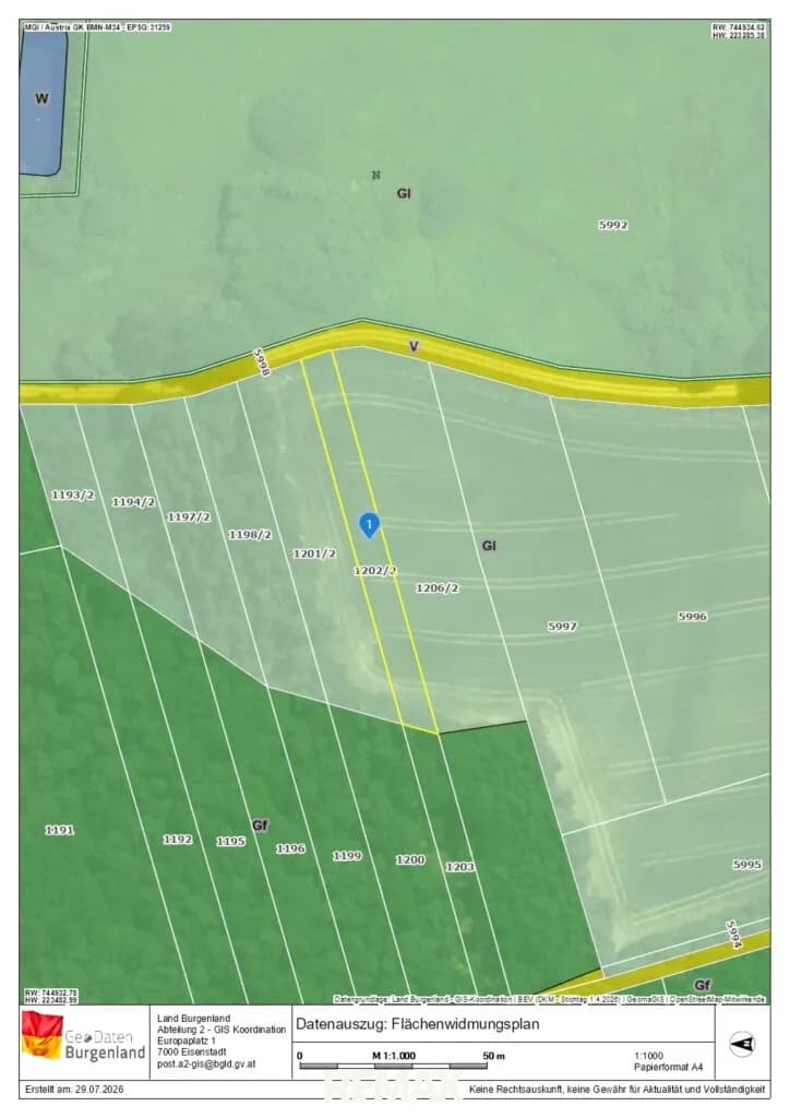Immobilie kaufen in Güssing – 4 689 m², € 12.000 – Bild 7 von 12