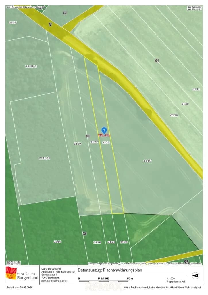 Immobilie kaufen in Güssing – 4 689 m², € 12.000 – Bild 8 von 12