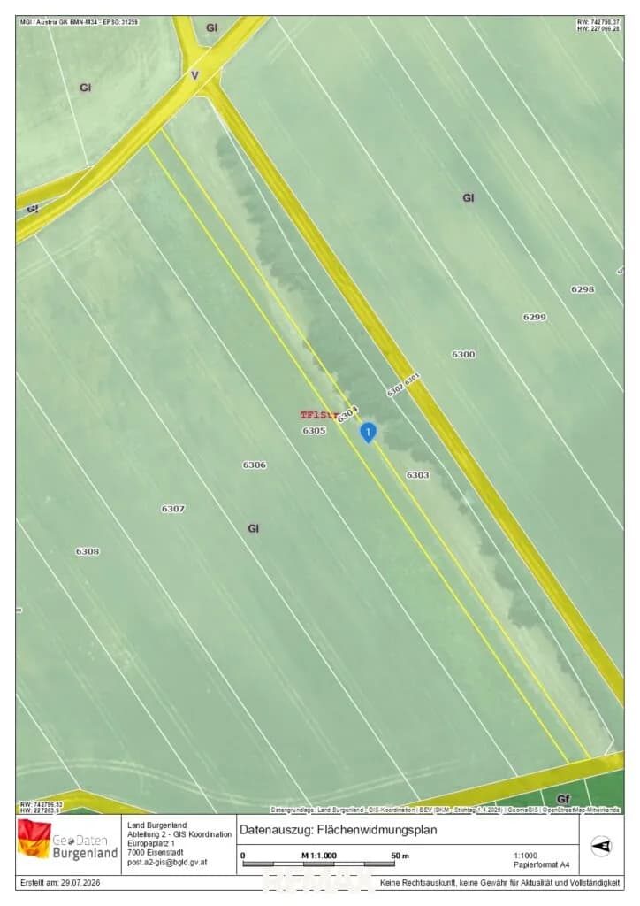 Immobilie kaufen in Güssing – 4 689 m², € 12.000 – Bild 9 von 12