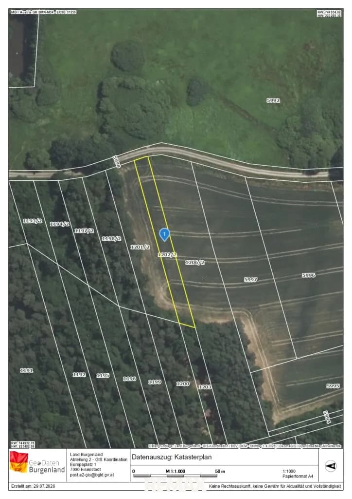 Immobilie kaufen in Güssing – 4 689 m², € 12.000 – Bild 10 von 12
