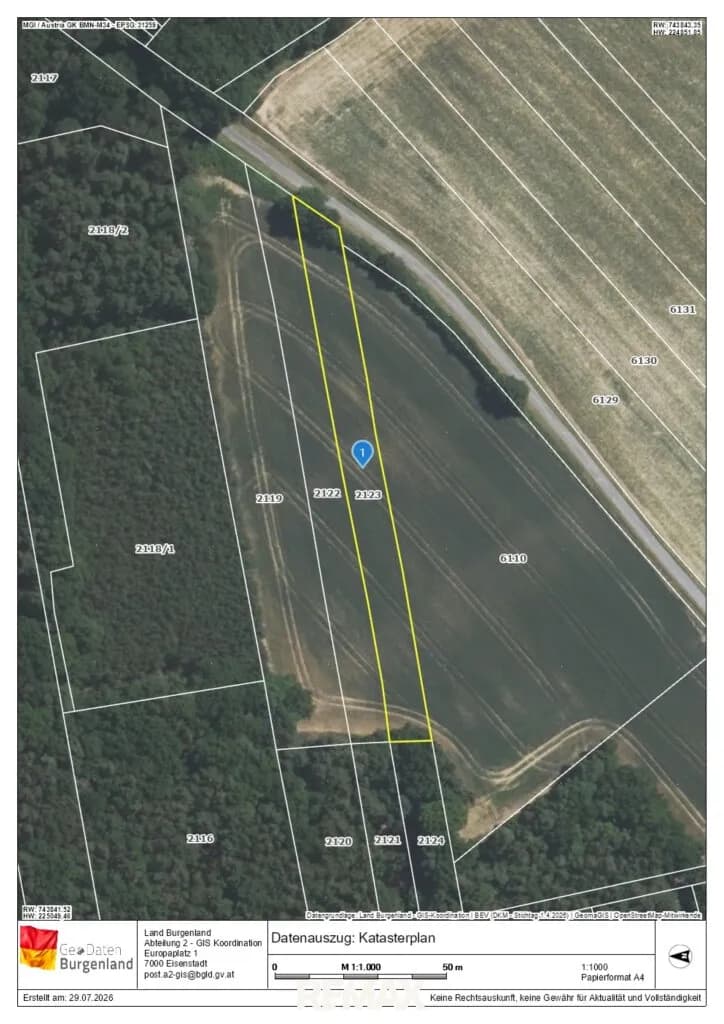 Immobilie kaufen in Güssing – 4 689 m², € 12.000 – Bild 11 von 12
