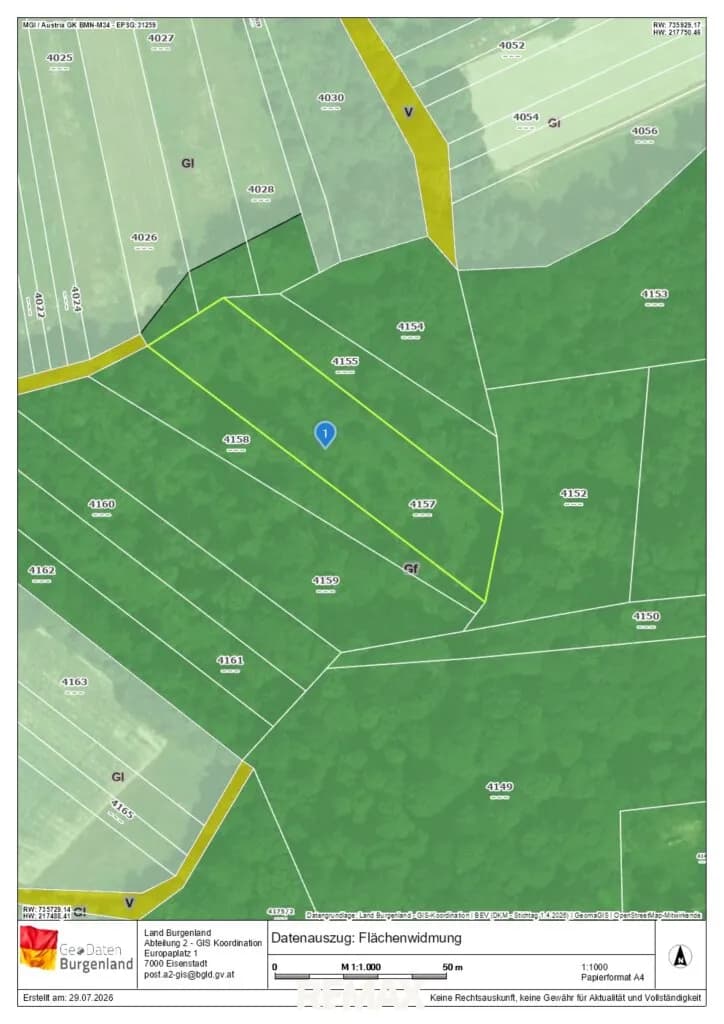 Immobilie kaufen in Jennersdorf – 4 614 m², € 6.000 – Bild 4 von 11