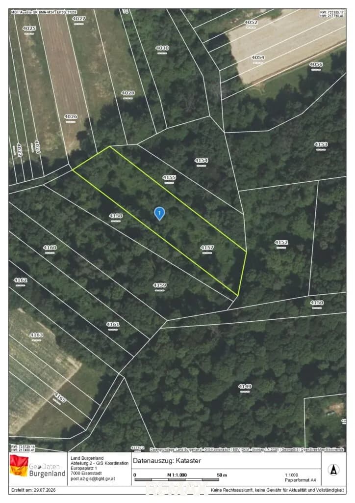 Immobilie kaufen in Jennersdorf – 4 614 m², € 6.000 – Bild 8 von 11