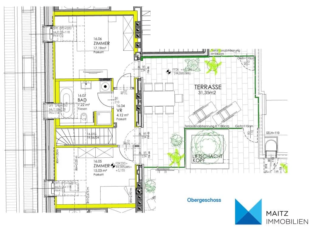 3-Zimmer-Wohnung mieten in Wien – 97,39 m², € 2.732 – Bild 27 von 28