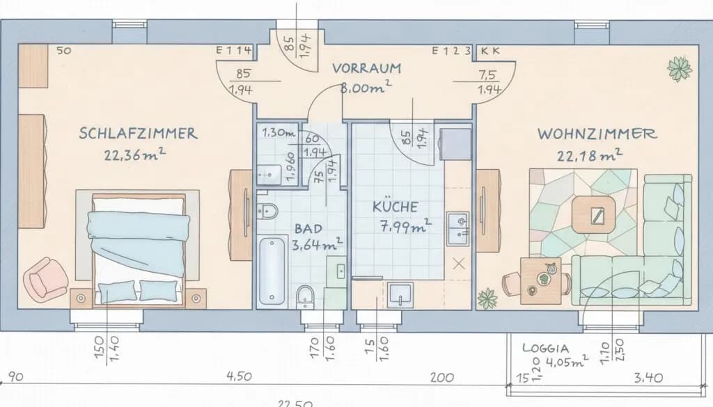 2-Zimmer-Wohnung kaufen in Eisenstadt – 65,52 m², € 187.900 – Bild 20 von 20