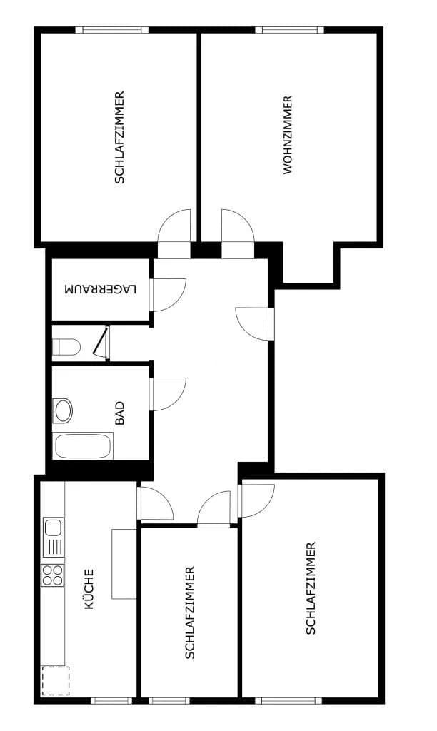 4-Zimmer-Wohnung kaufen in Wien – 116 m², € 379.000 – Bild 16 von 16