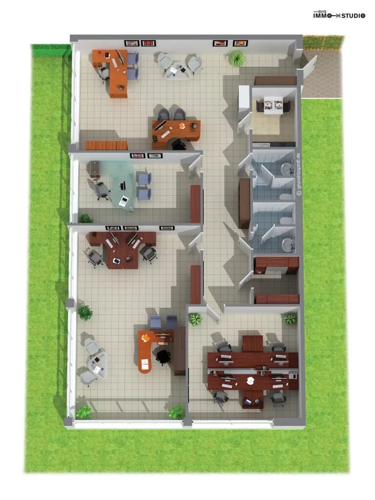 4-Zimmer-Gewerbeimmobilie mieten in Graz – 160 m², € 1.485 – Bild 11 von 12