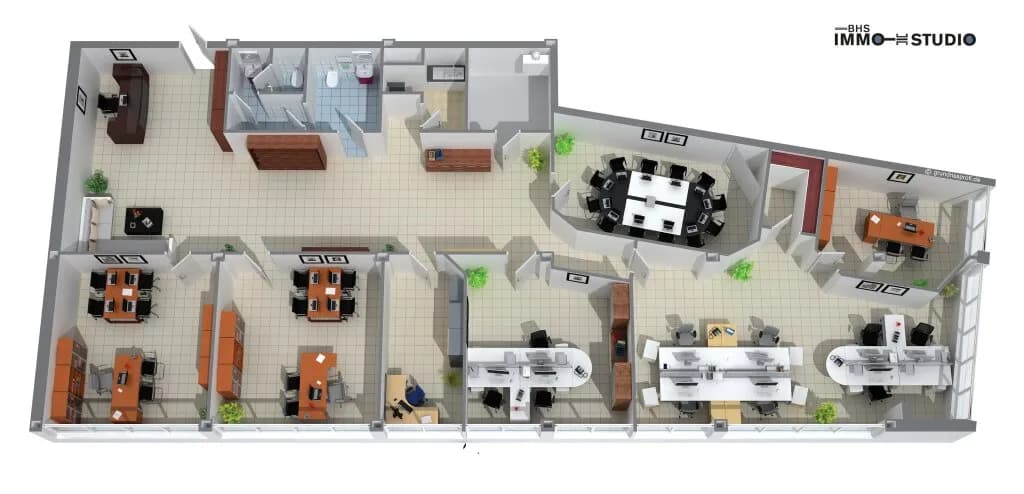 4-Zimmer-Gewerbeimmobilie mieten in Graz – 274 m², € 2.495 – Bild 11 von 12