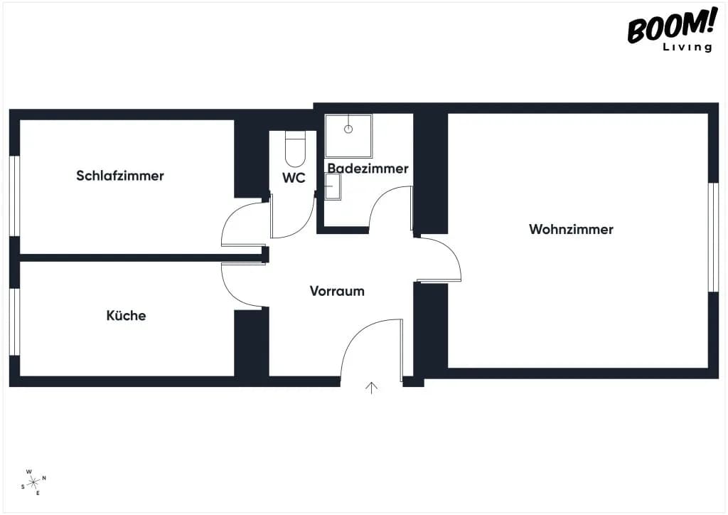 2-Zimmer-Wohnung mieten in Wien – 60 m², € 1.300 – Bild 9 von 9