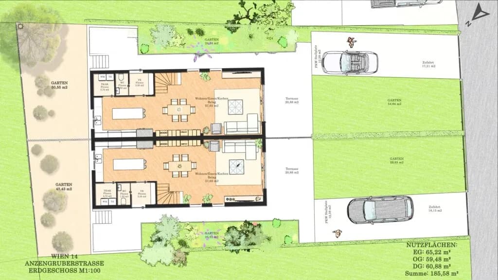 5-Zimmer-Haus kaufen in Wien – 186,66 m², € 1.148.000 – Bild 6 von 9