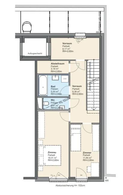 4-Zimmer-Wohnung kaufen in Wien – 147 m², € 953.800 – Bild 11 von 14
