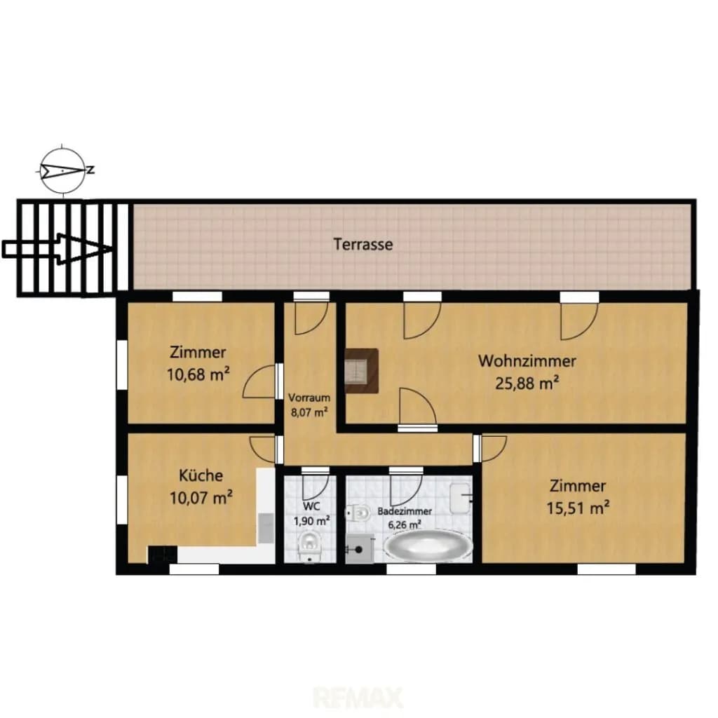 3-Zimmer-Haus kaufen in Wien – 74 m², € 750.000 – Bild 17 von 17