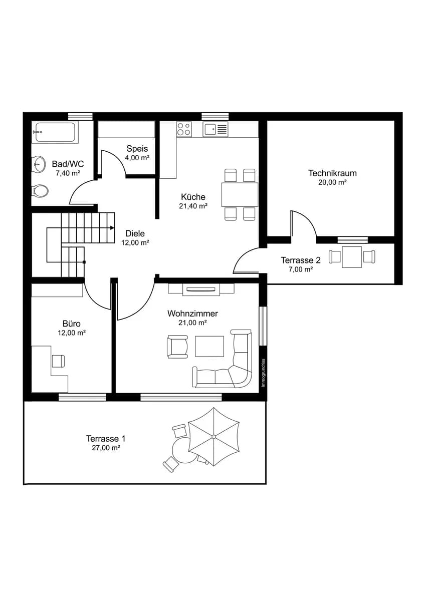 5-Zimmer-Haus kaufen in Grieskirchen – 154 m², € 542.000 – Bild 19 von 21