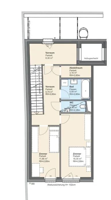 4-Zimmer-Wohnung kaufen in Wien – 142 m², € 849.000 – Bild 11 von 15