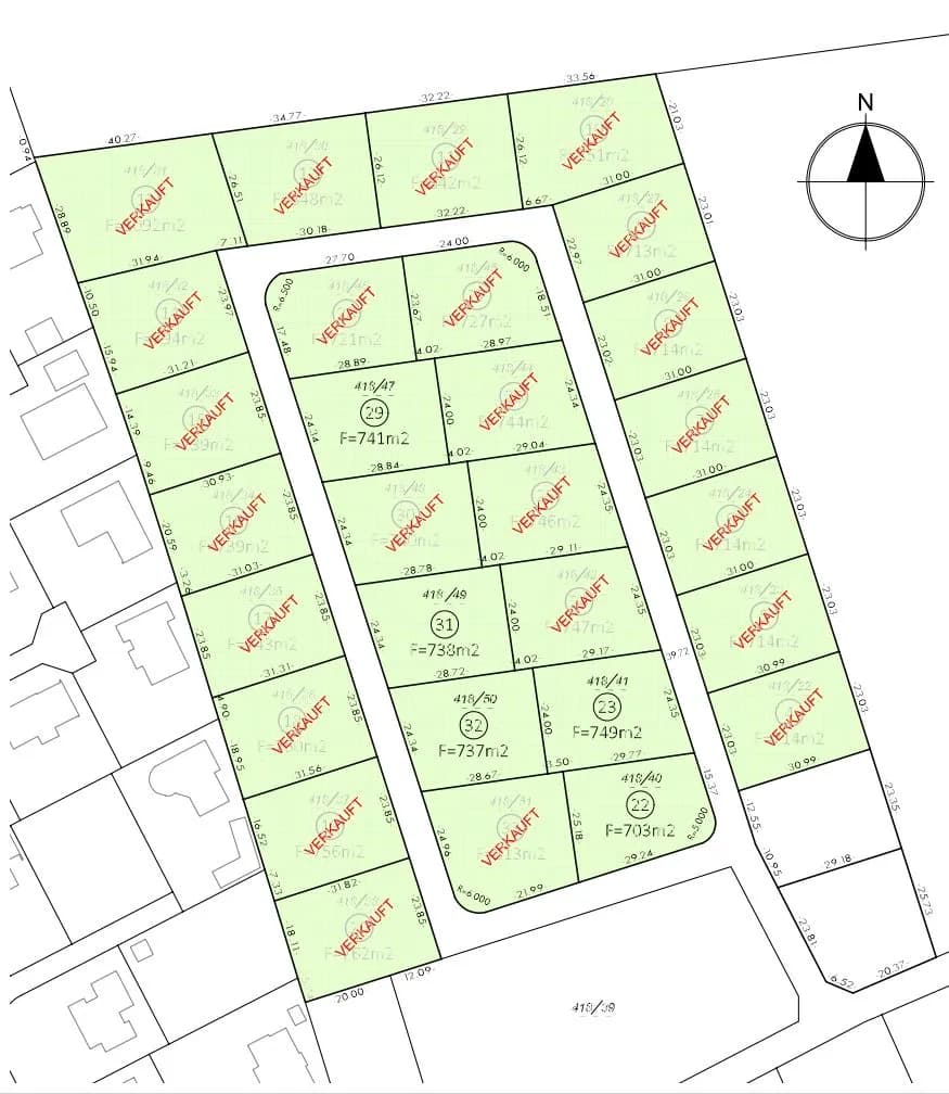 Grundstück kaufen in Wels-Land – 741 m², € 196.365 – Bild 2 von 7
