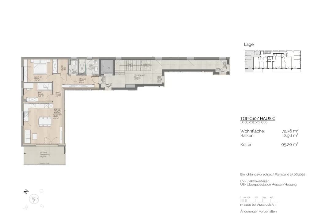 3-Zimmer-Wohnung kaufen in Vöcklabruck – 72,76 m², € 617.500 – Bild 4 von 5