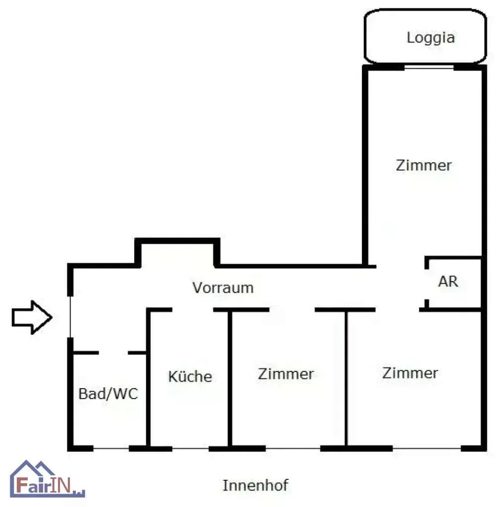 3-Zimmer-Wohnung kaufen in Wien – 84,06 m², € 399.000 – Bild 2 von 12