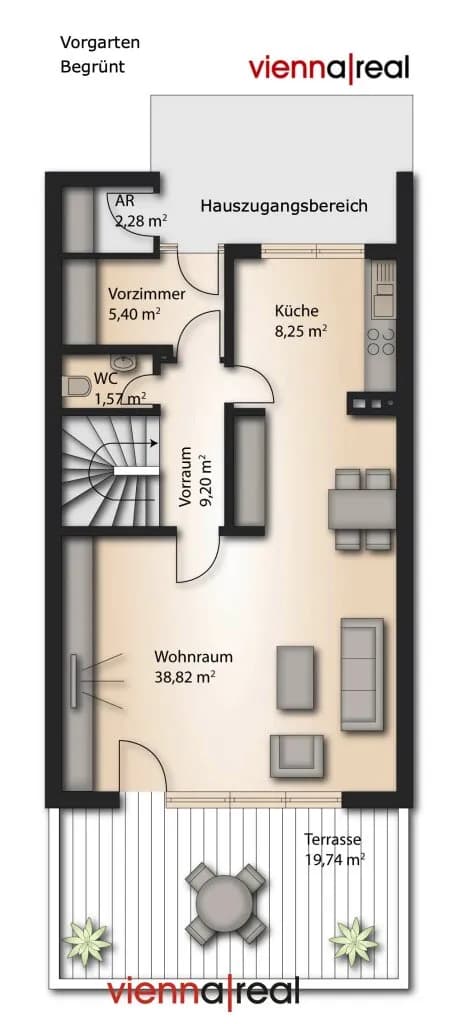 5-Zimmer-Haus kaufen in Mödling – 121 m², € 669.000 – Bild 24 von 26