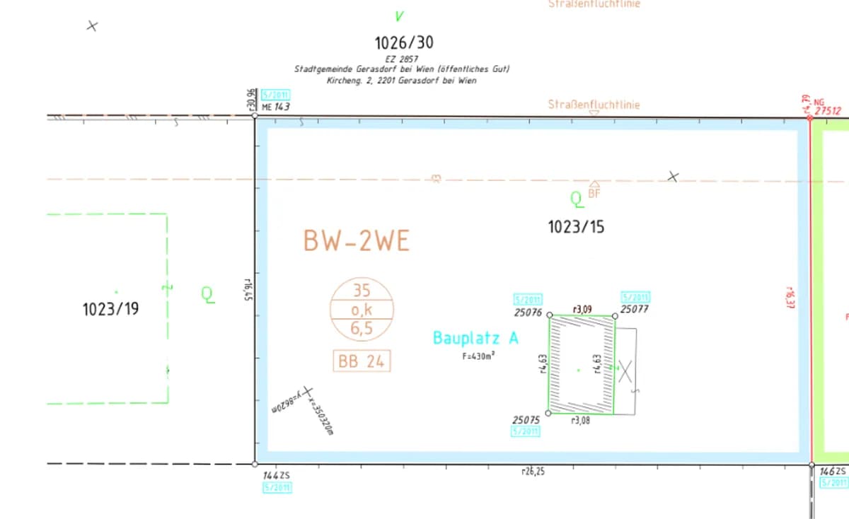 Grundstück kaufen in Korneuburg – 430 m², € 339.000 – Bild 3 von 8