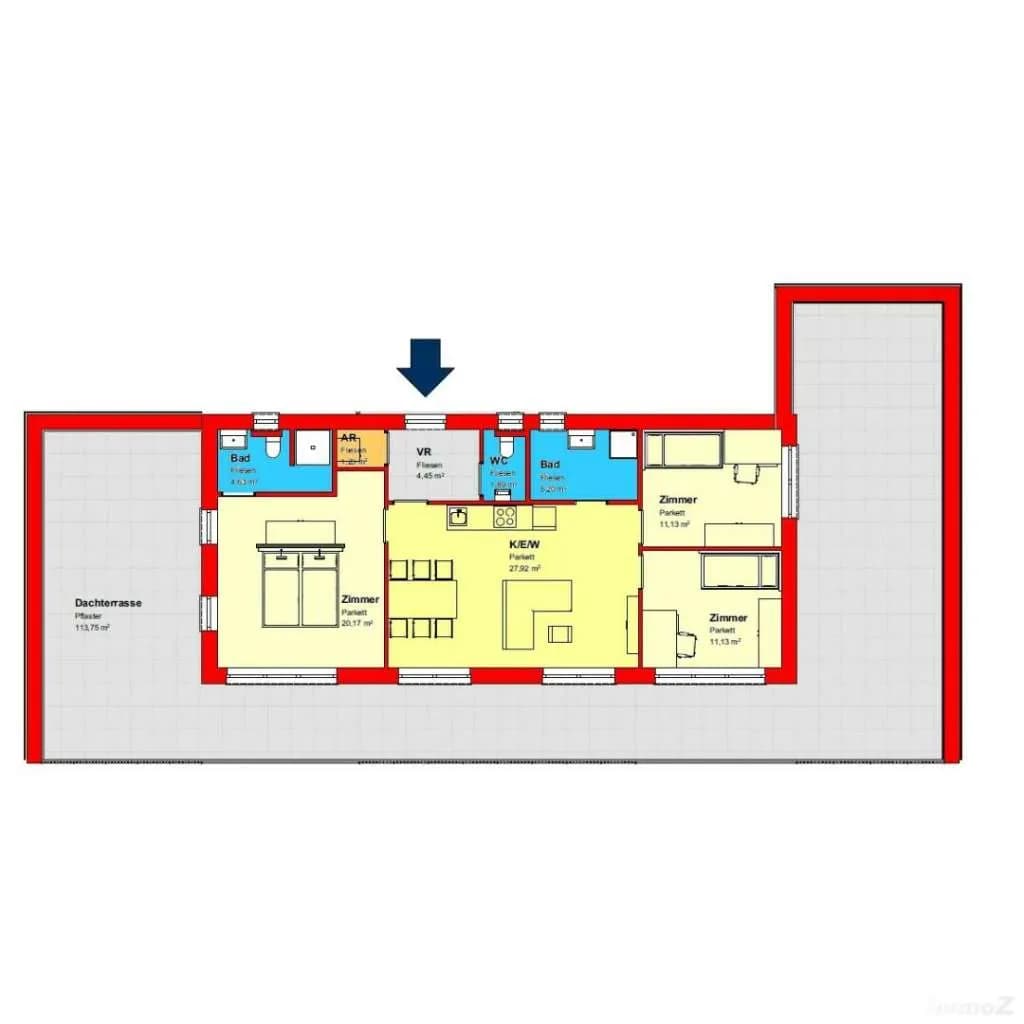 4-Zimmer-Wohnung kaufen in Graz – 87,75 m², € 641.177 – Bild 2 von 6