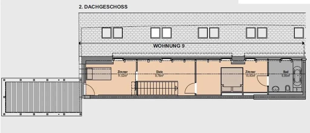4-Zimmer-Wohnung mieten in Deutschlandsberg – 98,94 m², € 979 – Bild 14 von 14