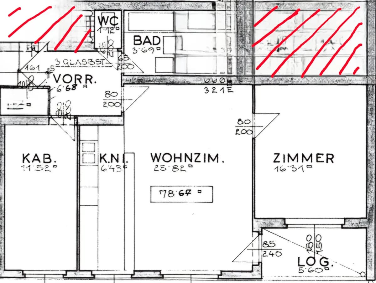 3-Zimmer-Wohnung mieten in Gmünd – 78 m², € 856