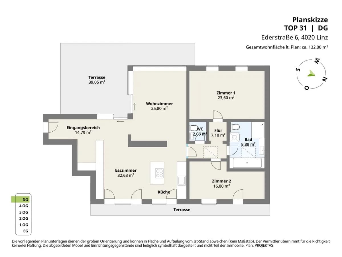 4-Zimmer-Wohnung kaufen in Linz – 135 m², € 860.000 – Bild 26 von 26