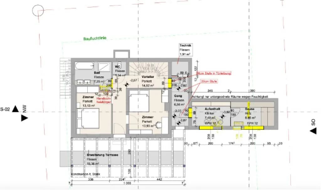 4-Zimmer-Haus mieten in Urfahr-Umgebung – 132,91 m², € 1.999 – Bild 17 von 18