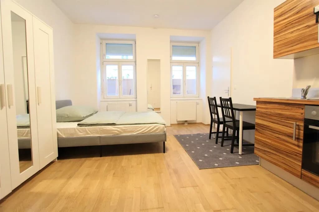 1-Zimmer-Wohnung mieten in Wien – 25 m², € 900