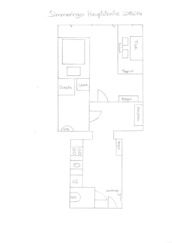 1-Zimmer-Wohnung mieten in Wien – 29 m², € 940 – Bild 11 von 11